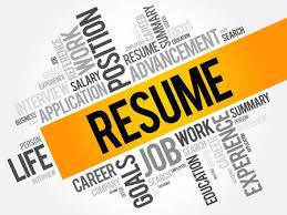 resume button